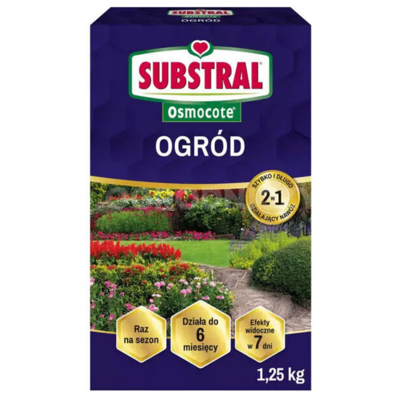 Nawóz do roślin ogrodowych Substral Osmocote  2w1 1,25 kg