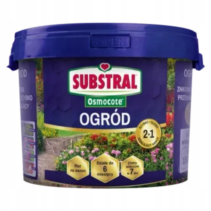Nawóz do roślin ogrodowych Substral Osmocote 2w1 ogród 4,5 kg