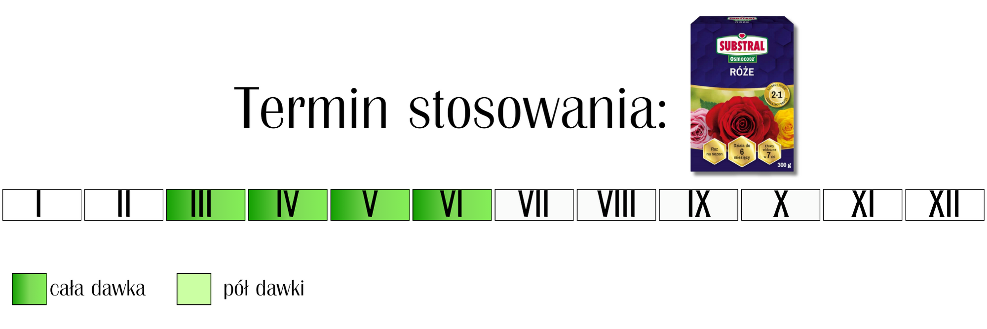 Nawóz do róż 2w1 Substral Osmocote 300 g