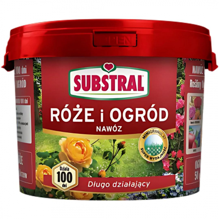 Nawóz do róż i ogrodu Substral 100 dni 5 kg