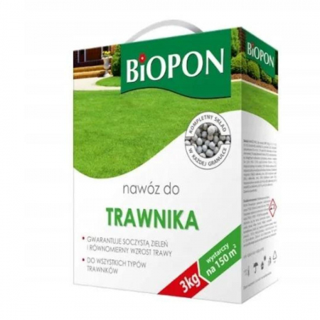 Nawóz do trawnika Biopon 3 kg