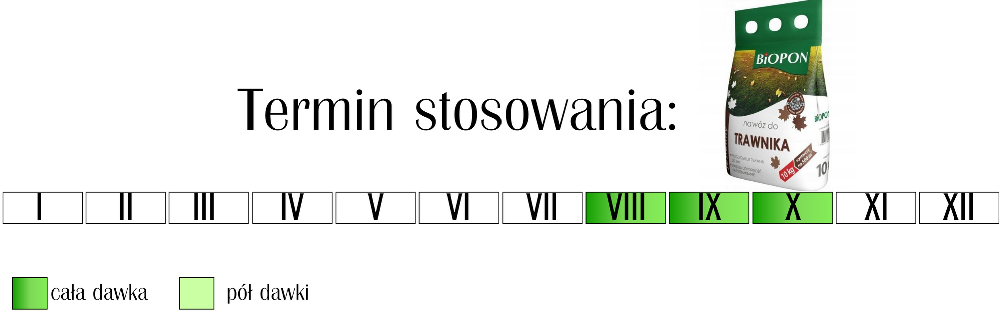 Nawóz do trawnika jesienny Biopon 10 kg