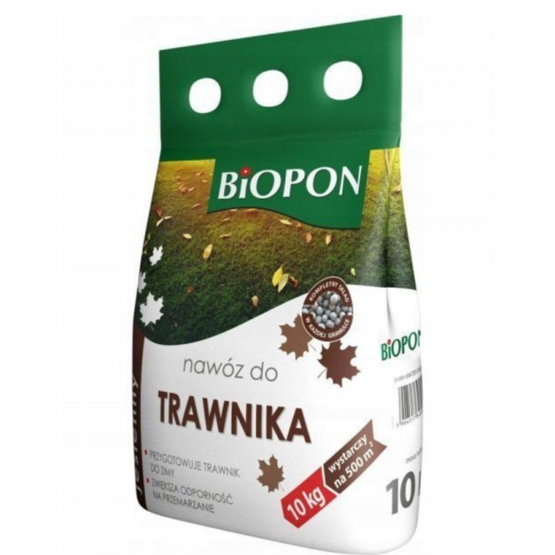 Nawóz do trawnika jesienny Biopon 10 kg