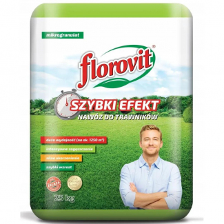 Nawóz do trawników Florovit szybki efekt 25 kg