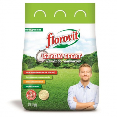 Nawóz do trawników Florovit szybki efekt 5 kg