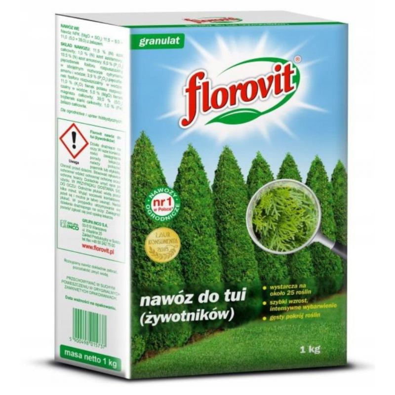 Nawóz do tui Florovit 1 kg