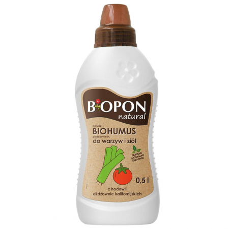 Nawóz do warzyw i ziół Bopon natural Biohumus 1 l