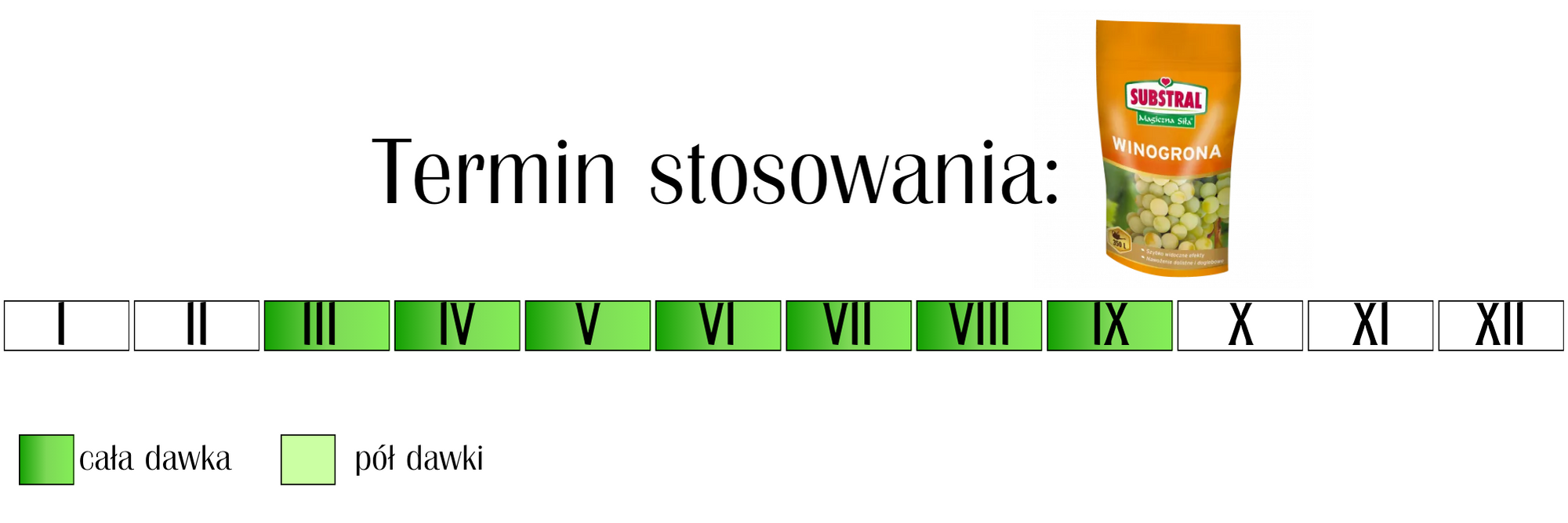 Nawóz do winogron Substral Magiczna Siła 350 g