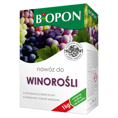Nawóz do winorośli Biopon 1 kg