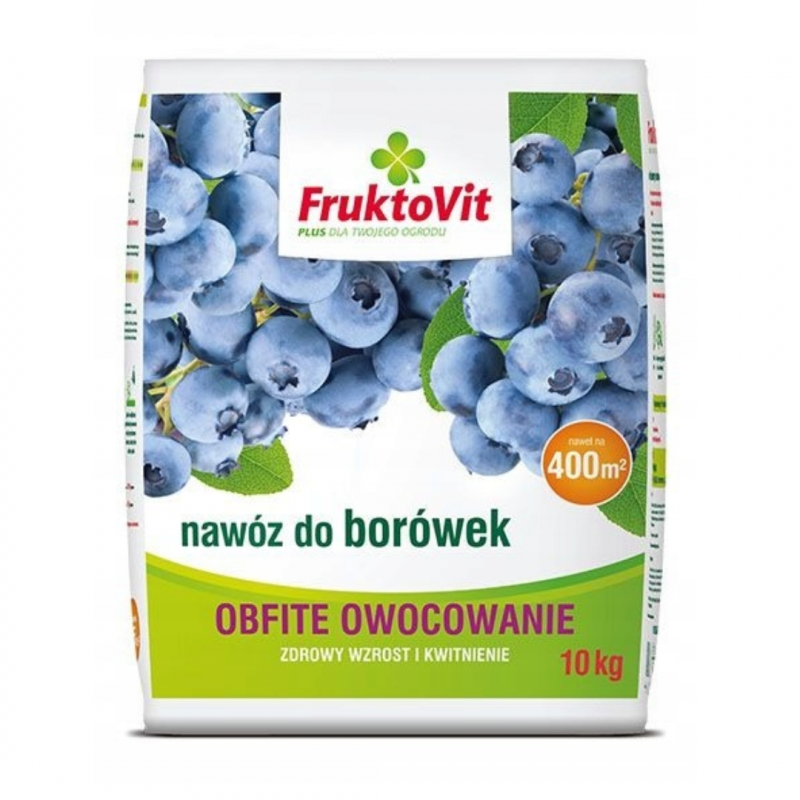 Nawóz granulowany do borówek FruktoVit Plus 10 kg
