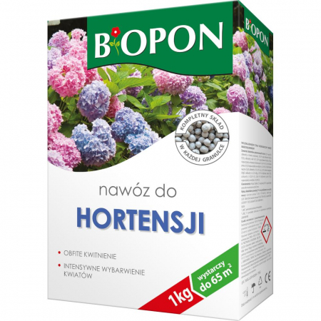 Nawóz granulowany do hortensji Biopon 1 kg