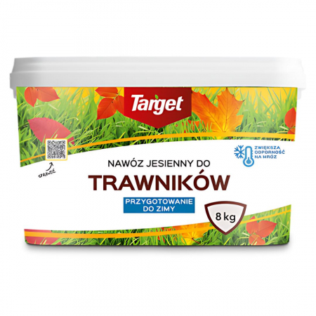 Nawóz granulowany jesienny do trawników Target 8 kg