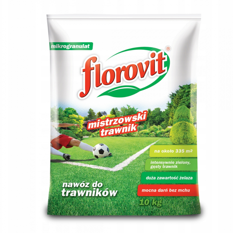 Nawóz mistrzowski trawnik Florovit 10 kg