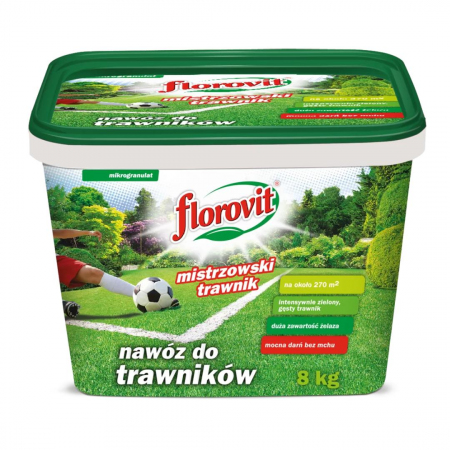 Nawóz mistrzowski trawnik Florovit 8 kg