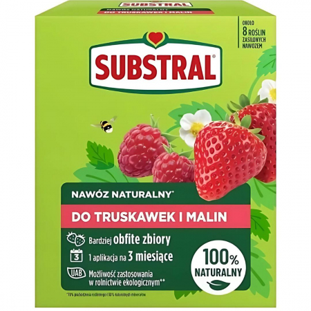 Nawóz naturalny do truskawek i malin Substral 650 g