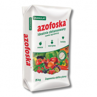 Nawóz ogrodniczy Azofoska granulat worek 25 kg