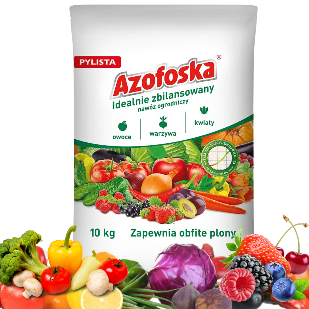 Nawóz ogrodniczy Azofoska Pylista 10 kg
