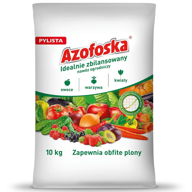 Nawóz ogrodniczy Azofoska Pylista 10 kg
