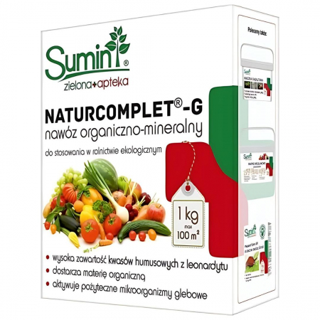 Nawóz organiczno-mineralny Naturcoplet-G Sumin 1 kg