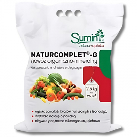 Nawóz organiczno-mineralny Naturcoplet-G Sumin 2,5 kg