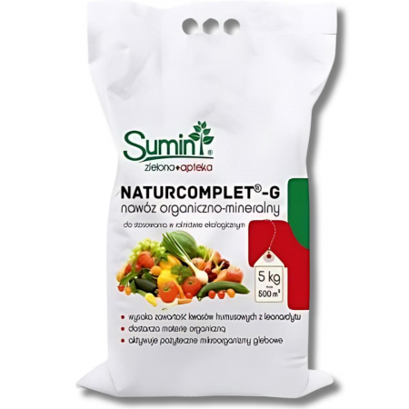 Nawóz organiczno-mineralny Naturcoplet-G Sumin 5 kg