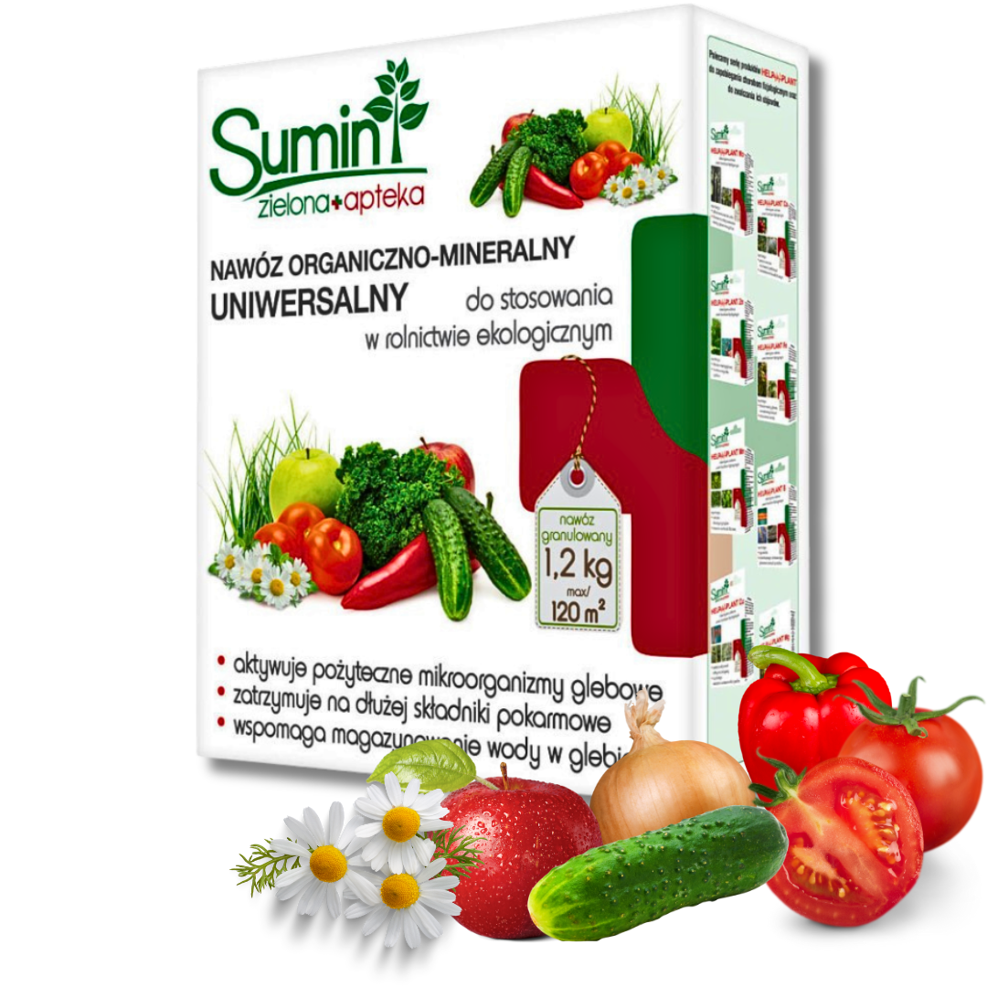 Nawóz organiczno-mineralny uniwersalny Sumin 1 kg