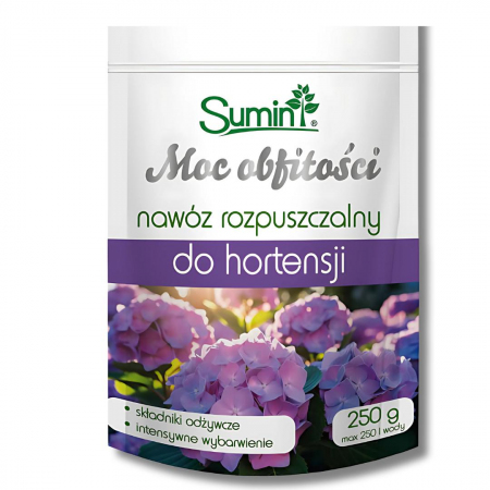 Nawóz rozpuszczalny do hortensji Moc obfitości Sumin 250 g