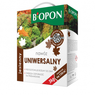 Nawóz uniwersalny jesienny Biopon 3 kg