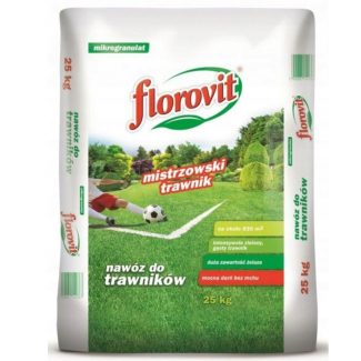 Nawóz z mchem mistrzowski trawnik Florovit 25 kg