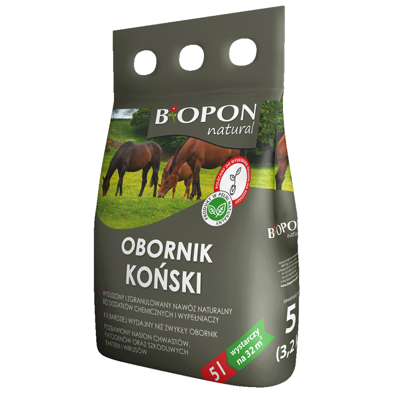Obornik granulowany koński Biopon 10 l