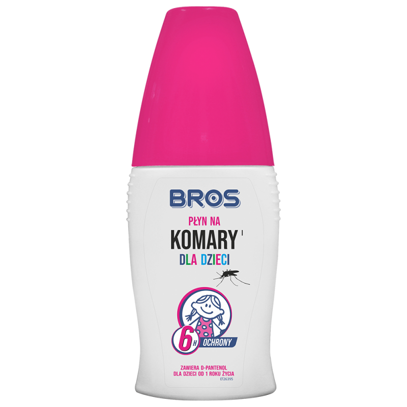 Płyn na komary dla dzieci od 1 roku życia Bros 50 ml