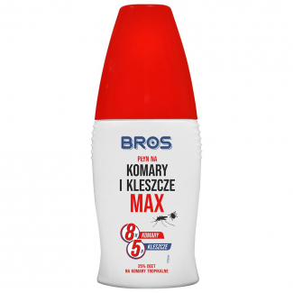 Płyn na komary i kleszcze Bros Max 50 ml