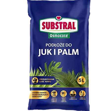 Podłoże do juk i palm Substral Osmocote 5 l