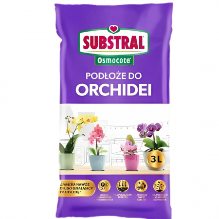 Podłoże do orchidei Substral Osmocote 3 l