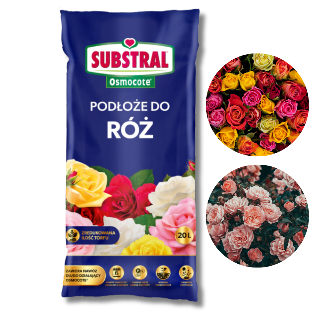 Podłoże do róż Substral Osmocote 20 l