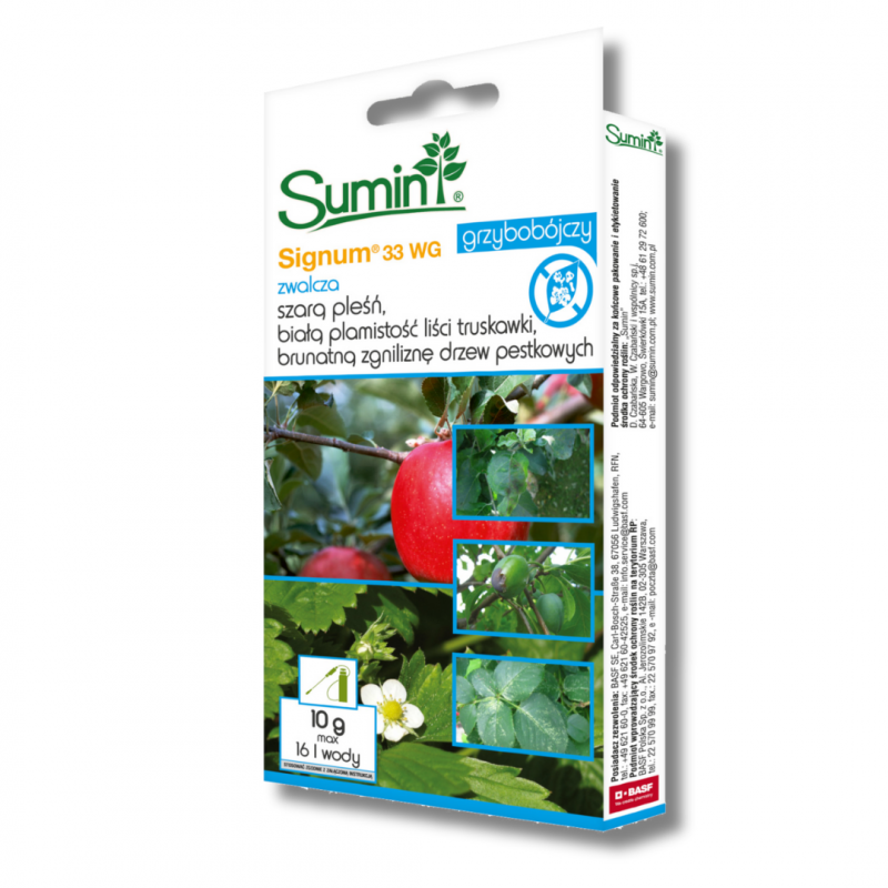 Preparat grzybobójczy Signum 33 WG  Sumin 10 g