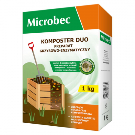 Preparat grzybowo-enzymatyczny Microbec komposter duo 1 kg