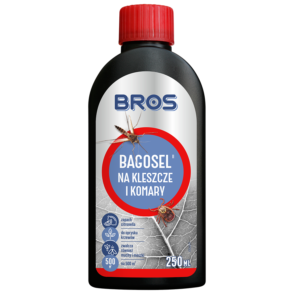 Preparat na komary i kleszcze Bagosel 100ec 250 ml Bros
