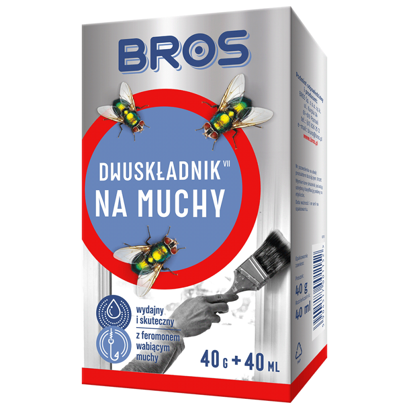 Preparat na muchy dwuskładnikowy Bros