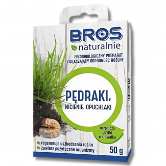Preparat na pędraki, nicienie, opuchlaki Bros naturalnie 50 g
