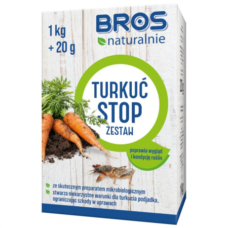 Preparat na turkucie Bros naturalnie 1 kg + 20 g