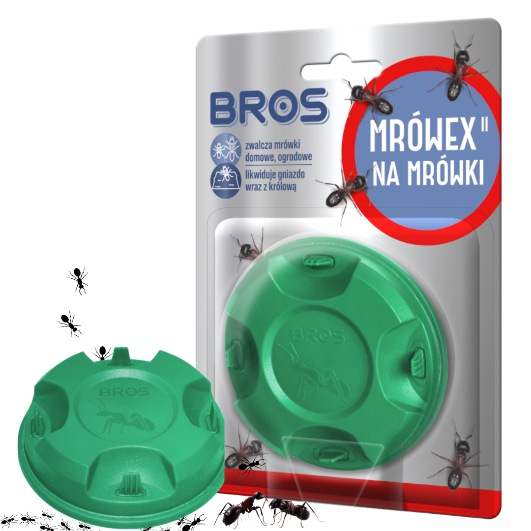 Preparat w karmniku na mrówki ogrodowe Bros Mrówex