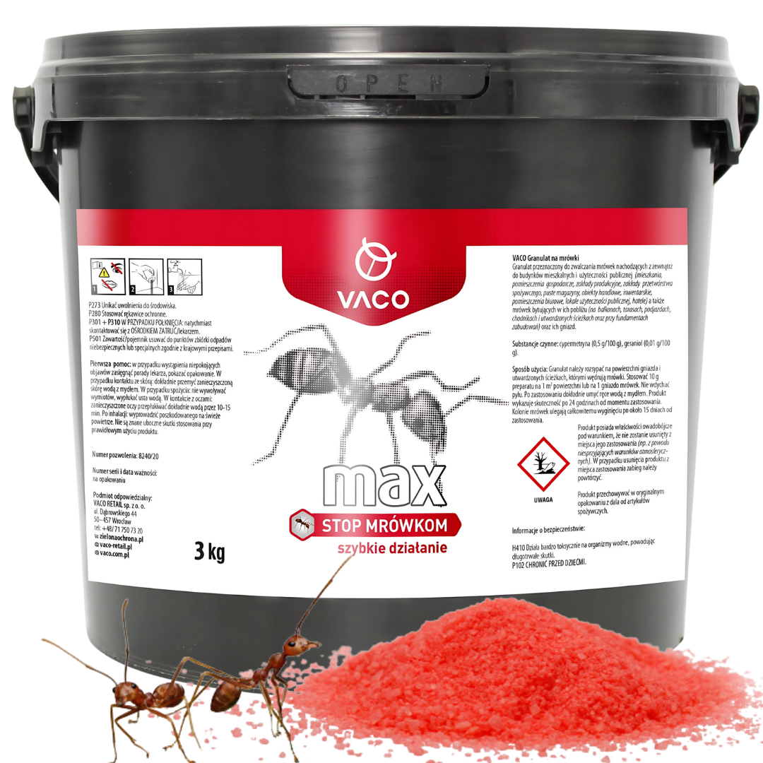 Proszek na mrówki Max Vaco 3 kg