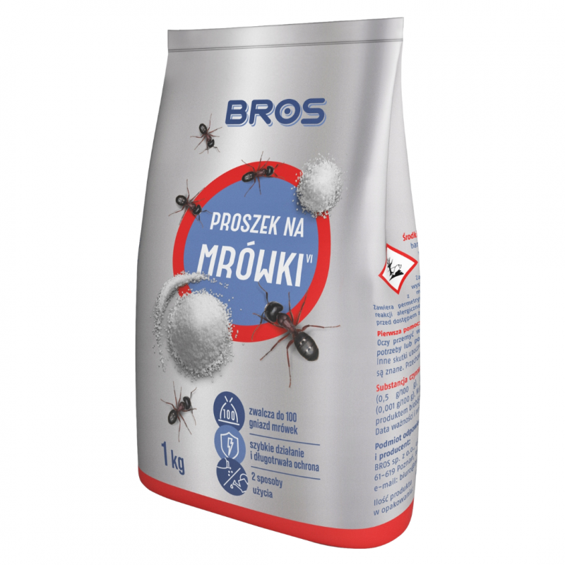 Proszek na mrówki zapas Bros 1 kg