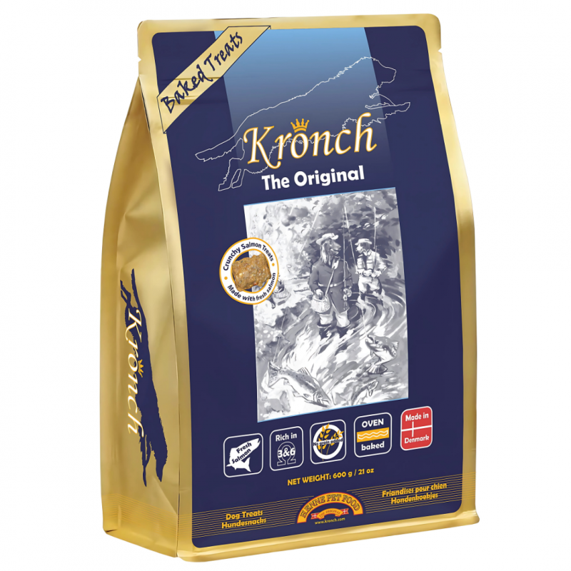 Przysmak dla psa Kronch The Original z łososiem 600 g