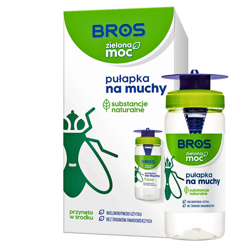 Pułapka na muchy zielona moc Bros