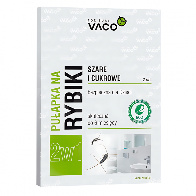 Pułapka na rybiki szare i cukrowe Vaco Eco (2 sztuki)