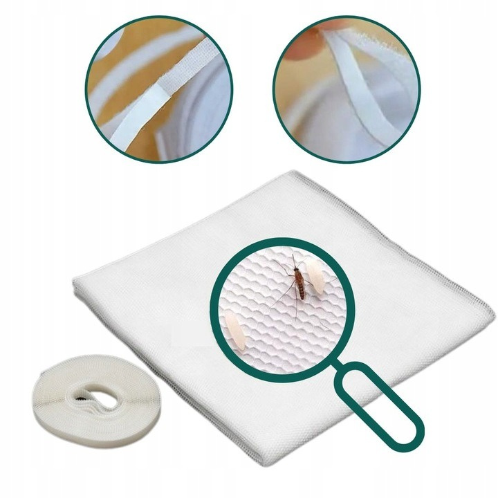 Siatka moskitiera na okno Gardina 150 cm x 150 cm