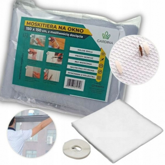 Siatka moskitiera na okno Gardina 150 cm x 150 cm
