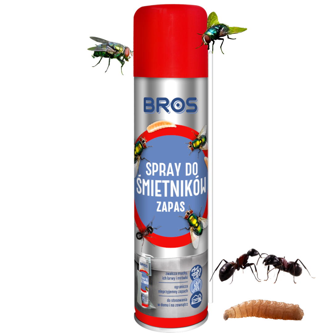 Spray do śmietników zapas Bros 400 ml